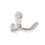 Крючок двухрожковый никель матовый WP1906