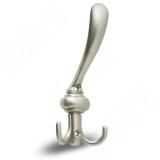 Крючок трехрожковый никель матовый WP6506