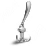 Крючок трехрожковый хром матовый WP6508