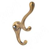 Крючок трехрожковый бронза состаренная WP68AB