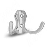 Крючок двухрожковый хром WP8904