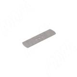 Декоративная накладка 16мм (L=80мм), Timeless metal titanium WPL.877.016.002N