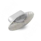 Ручка-кнопка серебро Венецианское WPO.503.000.00M5