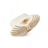 Ручка-кнопка cлоновая кость/золото винтаж WPO.503.000.00T5