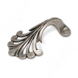 Ручка-кнопка 32мм серебро состаренное WPO.626.B32.00E8