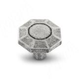 Ручка-кнопка серебро состаренное WPO.762.000.00E8