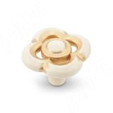 Ручка-кнопка cлоновая кость/золото винтаж WPO.792.036.00V5