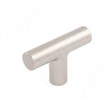 Ручка-кнопка никель матовый