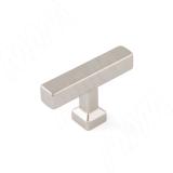 Ручка-кнопка никель матовый