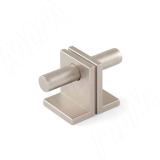 Ручка-кнопка 16мм никель матовый