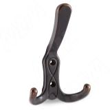 SERPENTE Крючок трехрожковый медь состаренная WR4325