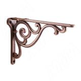 ROME Менсолодержатель для деревянных полок L-200 мм, медь состаренная WRM.800.200.00C1