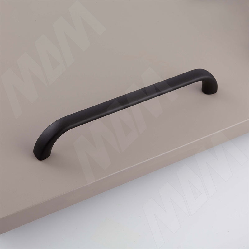 Ручка-скоба 160мм черный матовый фото товара 4 - 409B.160.52