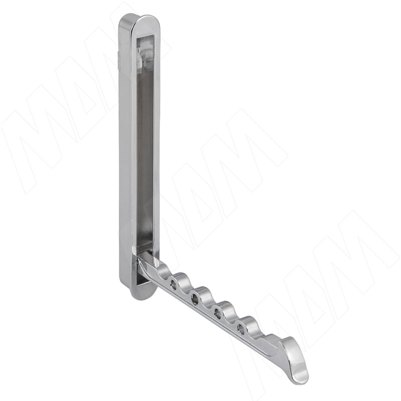 Крючок однорожковый L-большой хром фото товара 2 - 6607.136