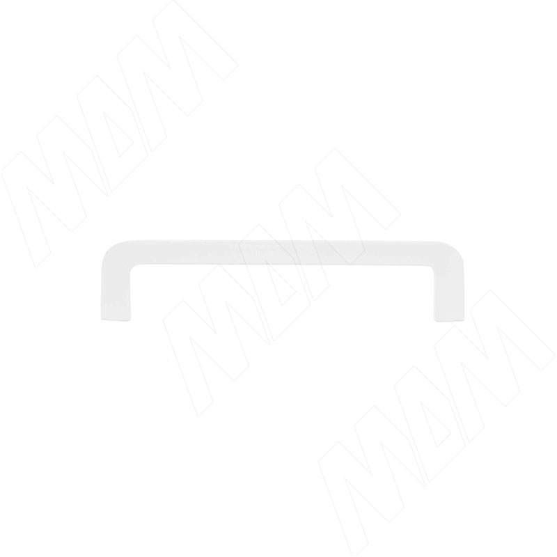 Ручка-скоба 128мм белый матовый фото товара 2 - BH.73.128.WTM