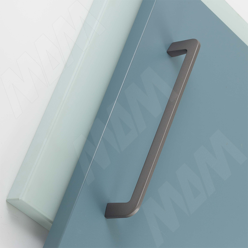 Ручка-скоба 160мм графит фото товара 4 - BH.73.160.GF