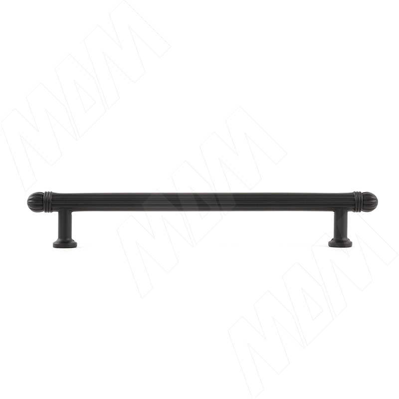 Ручка-скоба 160мм черный матовый фото товара 2 - BH.75.160.BLM