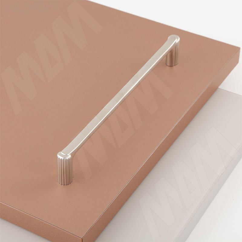 Ручка-скоба 192мм никель матовый фото товара 4 - BH.77.192.SN