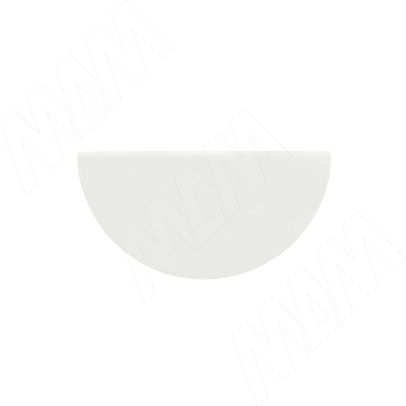 Ручка-скоба 96мм (L=114мм) белый матовый (краска RAL 9003) фото товара 2 - BH.RU07.096.WHT