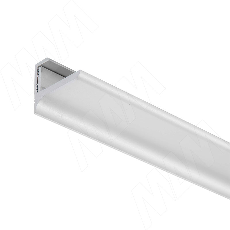 EUS Менсолодержатель для деревянных полок 16-20мм алюминий матовый (анод), L=900 мм (1 шт) фото товара 5 - EUS.900.AL