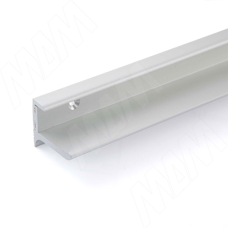 EUS Менсолодержатель для деревянных полок 16-20мм алюминий матовый (анод), L=900 мм (1 шт) фото товара 8 - EUS.900.AL