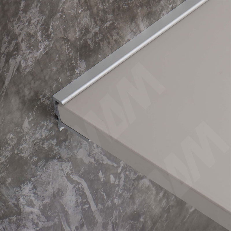 EUS Менсолодержатель для деревянных полок 16-20мм алюминий матовый (анод), L=900 мм (1 шт) фото товара 9 - EUS.900.AL