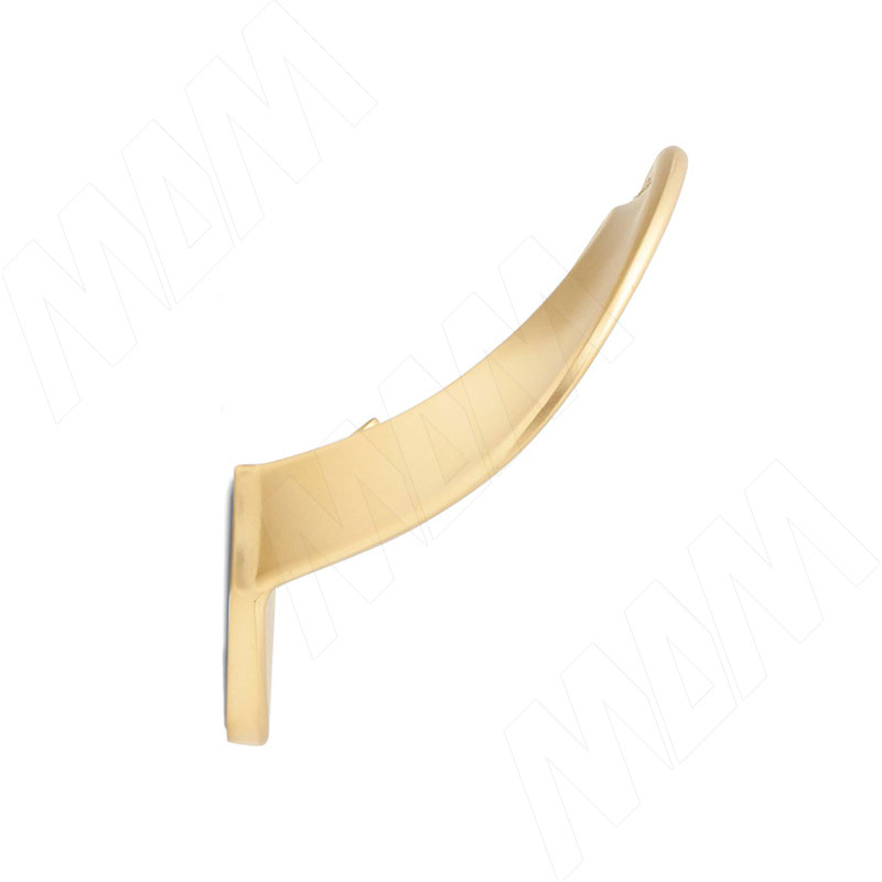 Крючок двухрожковый золото матовое фото товара 3 - HK.44.GA