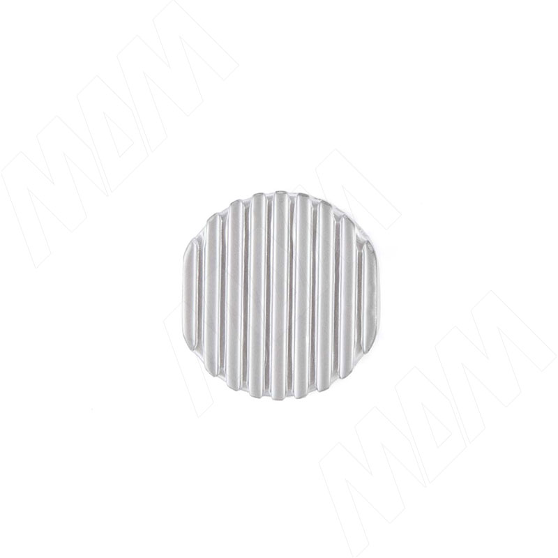 Ручка-кнопка хром матовый фото товара 3 - KH.43.000.SC