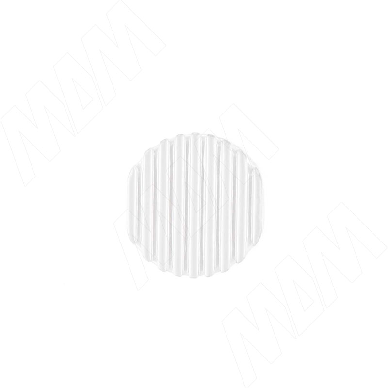 Ручка-кнопка белый матовый фото товара 3 - KH.43.000.WTM