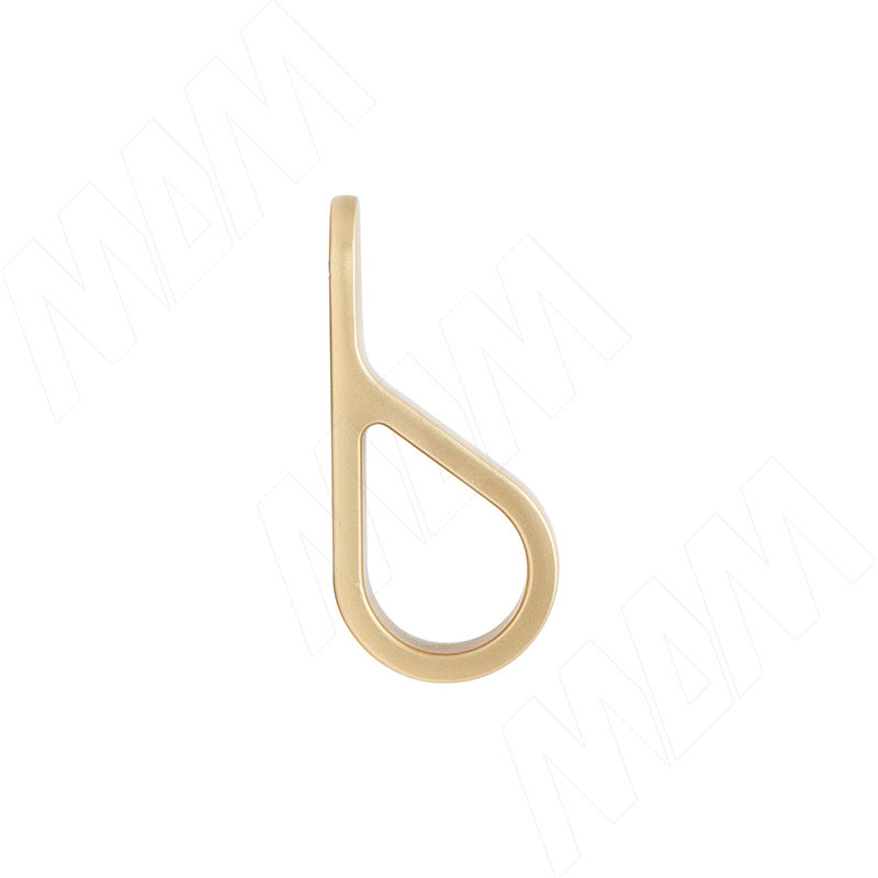 Ручка-кнопка золото матовое фото товара 2 - KH.45.000.GA