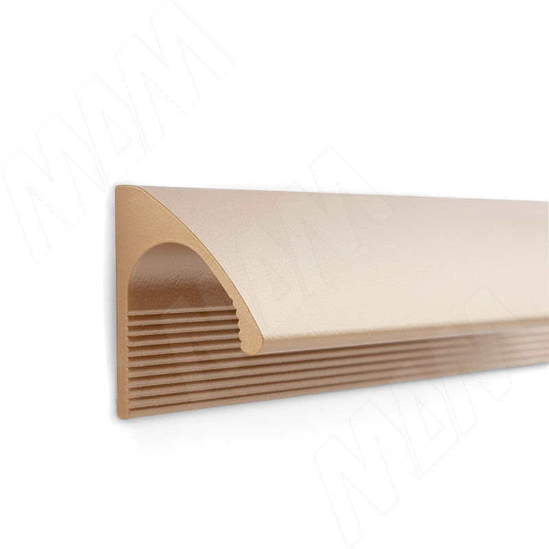 Профиль-ручка 1152мм (L=1400мм) золото матовое (краска) фото товара 2 - PH.RU30.1400.GL