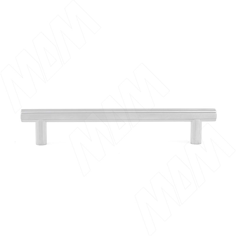 Ручка-рейлинг 128мм хром матовый фото товара 2 - RH.08.128.SC