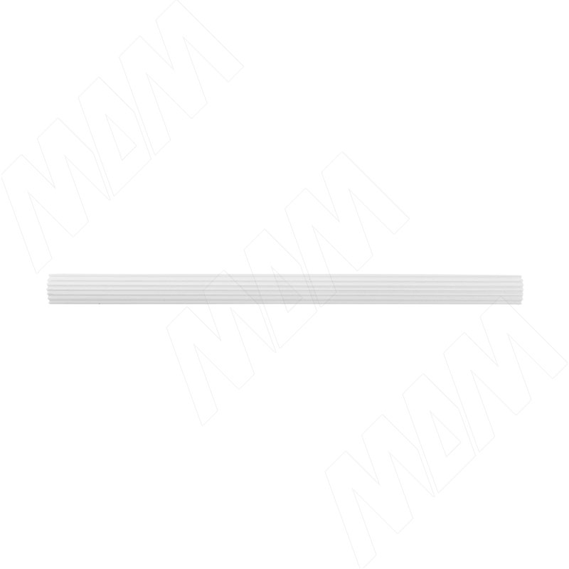 Ручка-рейлинг 128мм белый матовый фото товара 3 - RH.08.128.WTM