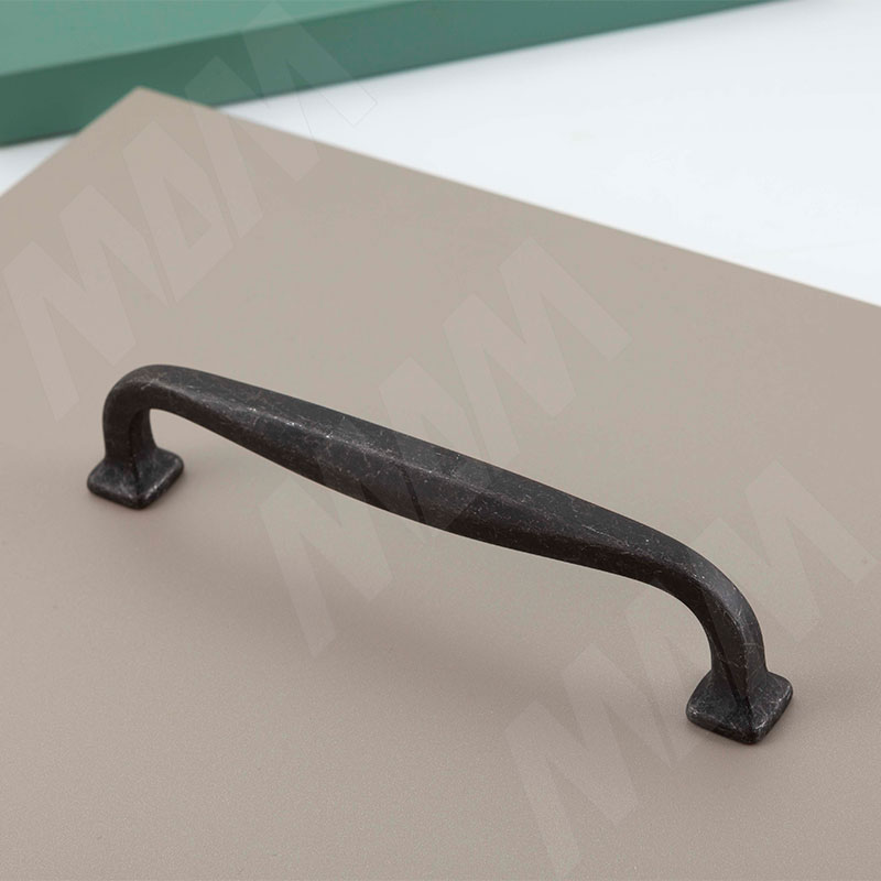 Ручка-скоба 128мм железо черное фото товара 2 - WMN.752.128.00T2