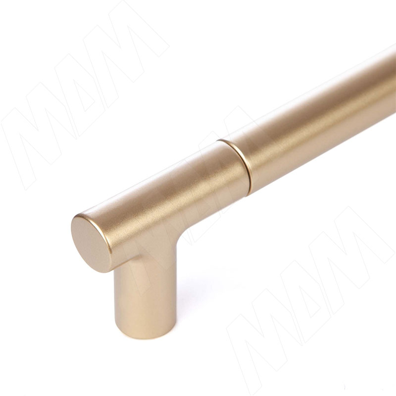 Ручка-рейлинг 1200мм латунь фото товара 2 - WMN.886.1200.6C6C