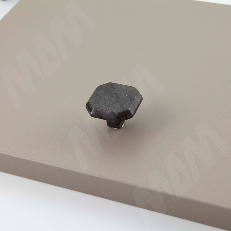 Ручка-кнопка железо черное фото товара 2 - WPO.752.000.00T2