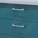 Ручка-скоба 128мм хром матовый 1369.128.10C, фото 1