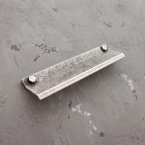 Профиль-ручка 128мм серебро состаренное 1490.128.6D, фото 1