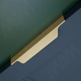 Профиль-ручка 200мм крепление саморезами золото матовое (анод) 27.200.9L, фото 1