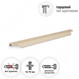 Профиль-ручка 400мм крепление саморезами золото матовое (анод) 27.400.9L, фото 1