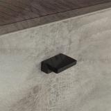 Ручка-кнопка 16мм черный матовый 313D.52, фото 1