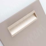 Ручка-раковина 128/160мм никель матовый 374.128-160.33, фото 1