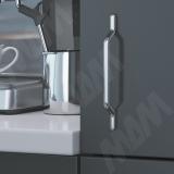 Ручка-скоба 160мм хром 401B.160.10, фото 1