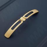 Ручка-скоба 160мм золото матовое сатин 407.160.76/S, фото 1