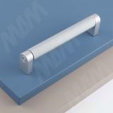 Ручка-рейлинг 160мм хром матовый 416.160.31, фото 3