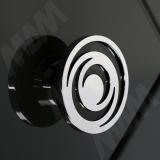 GRIME Ручка-кнопка D65мм хром A-1425.G2, фото 2