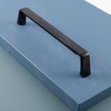 Ручка-скоба 160мм черный матовый BH.55.160.BLM, фото 1