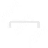 Ручка-скоба 128мм белый матовый BH.73.128.WTM, фото 1