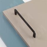 Ручка-скоба 160мм черный матовый BH.73.160.BLM, фото 3