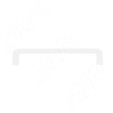 Ручка-скоба 160мм белый матовый BH.73.160.WTM, фото 1